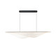 ET2 - E24716-144BK - LED Linear Pendant - Manta - Black