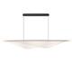 ET2 - E24718-144BK - LED Linear Pendant - Manta - Black