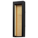 ET2 - E30106-BKGLD - LED Outdoor Wall Sconce - Alcove - Black / Gold