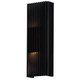 ET2 - E30117-BK - LED Outdoor Wall Sconce - Rampart - Black