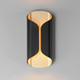 Folio LED Outdoor Wall Lamp (E30152-BKGLD)