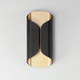 Folio LED Outdoor Wall Lamp (E30152-BKGLD)