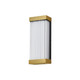 ET2 - E30230-122NAB - LED Outdoor Wall Sconce - Acropolis - Natural Aged Brass
