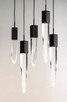 Quartz LED Pendant (E31244-20BK)