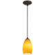 Champagne One Light Pendant (28012-1C-ORB/MYA)