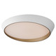 ET2 - E51034-WTGLD - LED Flush Mount - Slant - White/Gold