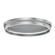 ET2 - E52720-AL - LED Flush Mount - Groove 5CCT - Brushed Aluminum