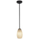 Champagne One Light Pendant (28012-1R-ORB/WHST)