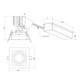 Amigo LED Recessed Fixture (28722-30-021)