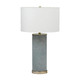 Gabby - SCH-155090 - One Light Table Lamp - Ellington - Gray Swirled Glass|Champagne