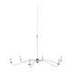 Gabby - SCH-169045 - Six Light Chandelier - Irvine - Plaster White|Vintage Gold