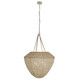 Gabby - SCH-175461 - Four Light Pendant - Rita Oval - Winter White|Natural