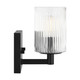 Lando One Light Wall / Bath Sconce (GLV1041EN/MBK) Lando One Light Wall / Bath Sconce (GLV1041EN/MBK)