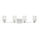 Generation Lighting - GLV1044EN/CH - Four Light Wall / Bath - Lando - Chrome