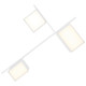 Madrid LED Flush Mount (52180LEDD-MWH/ACR)