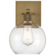 Port Nine Burgundy LED Wall Sconce (63145LEDDLP-ABB/CLR)