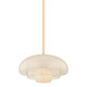 Hudson Valley - 3718-AGB - One Light Pendant - Auburndale - Aged Brass