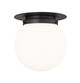 Z-Lite - 7505F13-MB - One Light Flush Mount - Calhoun - Matte Black