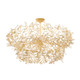 Hudson Valley - 4459-VGL - Eight Light Chandelier - Maybrook - Vintage Gold Leaf