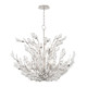Hudson Valley - 7228-SL - Nine Light Chandelier - Tulip - Silver Leaf