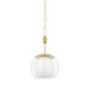 Hudson Valley - 7310-AGB - One Light Pendant - Clementon - Aged Brass Hudson Valley - 7310-AGB - One Light Pendant - Clementon - Aged Brass