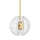 Hudson Valley - 9417-AGB - Two Light Pendant - Kert - Aged Brass