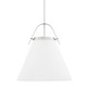 Hudson Valley - 9624-PN - One Light Pendant - Aldridge - Polished Nickel