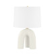 Hudson Valley - L1604-AGB/CSI - One Light Table Lamp - Mills Pond - Aged Brass/Satin Ivory