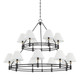 Hudson Valley - MDS1802-AGB/DB - 15 Light Chandelier - Howard - Aged Brass/Distressed Bronze