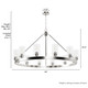 Hartland 12 Light Chandelier (13059)