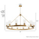 Hartland 12 Light Chandelier (13060)