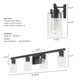 Hartland Four Light Bathroom Vanity (13082)