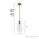 Rossmoor One Light Pendant (13160)
