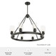 Hartland Eight Light Chandelier (19011)