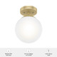 Hepburn One Light Flush Mount (19020)