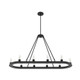 Saddlewood Ten Light Chandelier (19027)