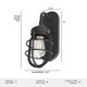 Starklake One Light Wall Sconce (19040)