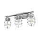 Hunter - 19051 - Three Light Vanity - Starklake - Chrome