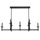 Hunter - 19056 - Seven Light Chandelier - Briargrove - Matte Black