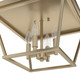 Laurel Ridge Four Light Flush Mount (19075)