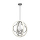 Hunter - 19094 - Four Light Pendant - Gablecrest - Painted Concrete