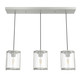 Hunter - 19138 - Three Light Pendant - Astwood - Brushed Nickel