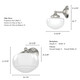 Saddle Creek One Light Wall Sconce (19139)