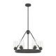 Hunter - 19162 - Six Light Chandelier - Hartland - Noble Bronze