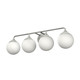 Hunter - 19180 - Four Light Bathroom Vanity - Hepburn - Brushed Nickel