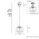 Saddle Creek One Light Pendant (19189)