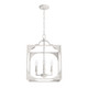 Hunter - 19286 - Four Light Pendant - Highland Hill - Distressed White
