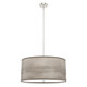 Hunter - 19382 - Four Light Pendant - Solhaven - Light Grey Oak