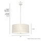 Solhaven Four Light Pendant (19383)