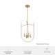 Sacha Four Light Pendant (19386)